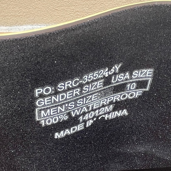 GUC Pro Line TruMaxx Rubber Boots for Men (Size: 10/Color: Brown & Cream) - Picture 5 of 16